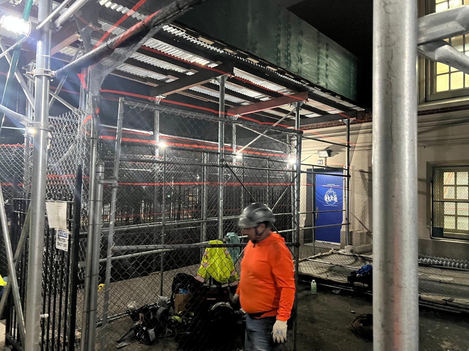 Steel pipe scaffolding materials
